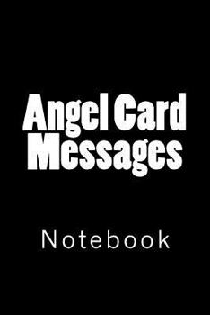 Paperback Angel Card Messages: Notebook Book