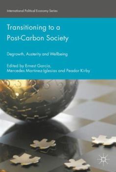 Hardcover Transitioning to a Post-Carbon Society: Degrowth, Austerity and Wellbeing Book