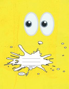 Googly Eyes Composition Notebook : Hexagon Small Grid Paper 7. 44x9. 69 66 Sheet 132 Page Book for the Young at Heart or Boys and Girls Who Enjoy Emoticons and the Color Yellow