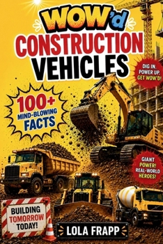 Paperback WOW'd Construction Vehicles: 100+ Mind-Blowing Facts Book