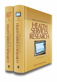 Hardcover Encyclopedia of Health Services Research Book
