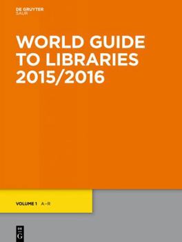 Hardcover World Guide to Libraries 2015/2016 Book