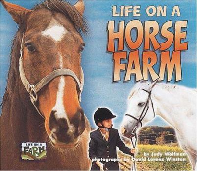 Library Binding Life on a Horse Farm Book