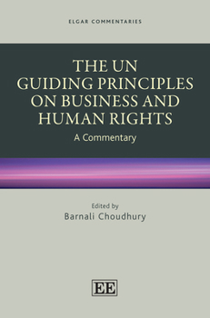 Hardcover The UN Guiding Principles on Business and Human Rights: A Commentary (Elgar Commentaries in Human Rights series) Book