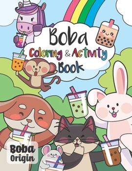 Paperback Boba Coloring Book