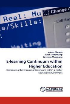 Paperback E-Learning Continuum Within Higher Education Book