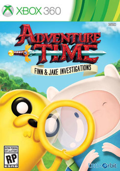Game - Xbox 360 Adventure Time: Finn and Jake Investigations Book