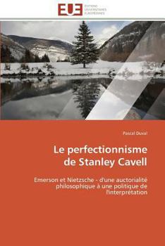 Paperback Le Perfectionnisme de Stanley Cavell [French] Book