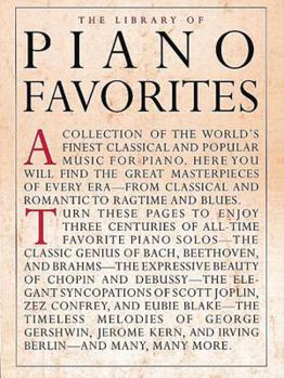 Paperback Library of Piano Favorites Book