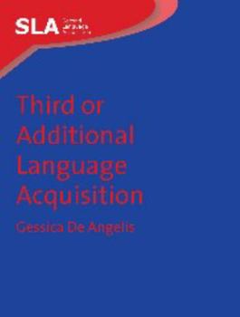 Hardcover Third or Additional Language Acquisition Book