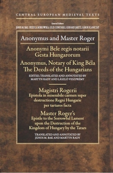 Hardcover Anonymus and Master Roger Book