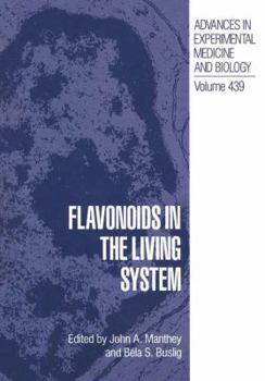 Paperback Flavonoids in the Living System Book