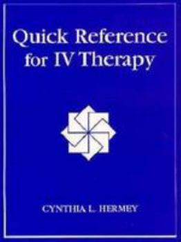 Paperback Quick Reference for IV Therapy Book
