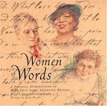 Hardcover Women of Words: A Personal Introduction to More Than Forty Important Writers Book