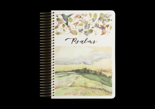 ESV Scripture Journal, Spiral-Bound Edition: Psalms (Artwork by Ruth Chou Simons) (Paperback)
