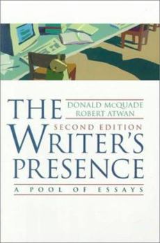 Paperback The Writer's Presence: A Pool of Essays Book