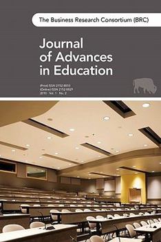 Paperback The Brc Journal of Advances in Education: Vol. 1, No. 2 Book