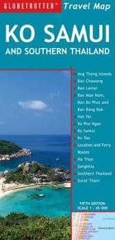 Map Ko Samui and Southern Thailand Travel Map Book