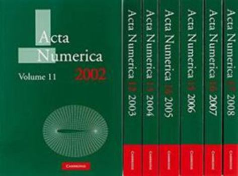 Paperback ACTA Numerica 7 Volume Paperback Set, Volumes 11-17 Book