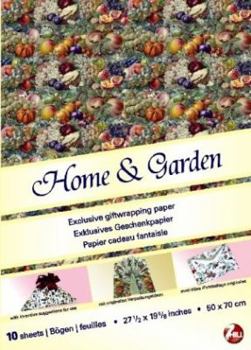 Paperback Home & Garden Exclusive Giftwrapping Paper/Exklusives Geschenkpapier/Papier Cadeau Fantaisie Book