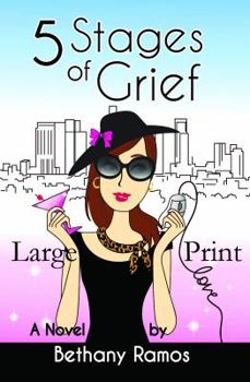 Paperback 5 Stages of Grief Large Print Book