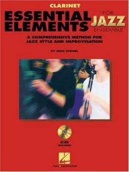 Paperback Essential Elements For Jazz Clarinet Bk with online media Book