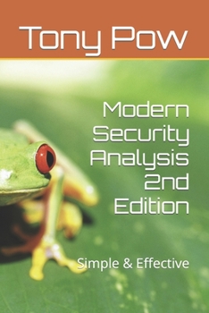 Paperback Modern Security Analysis 2nd Edition: Simple & Effective Book