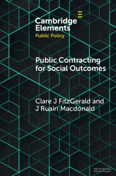Paperback Public Contracting for Social Outcomes Book
