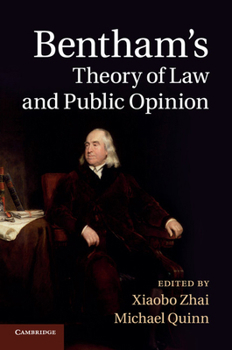 Paperback Bentham's Theory of Law and Public Opinion Book