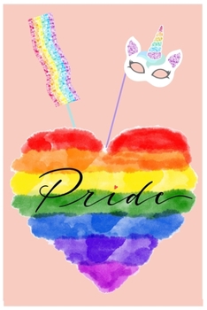 pride  heart: Journal Composition Book 120 Lined Pages, Write In 6 x 9 inches