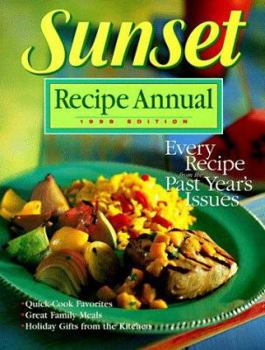 Paperback Sunset Recipe Annual 1998 Book