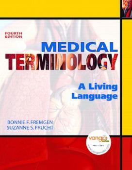 Paperback Medical Terminology: A Living Language [With Dvdrom] Book