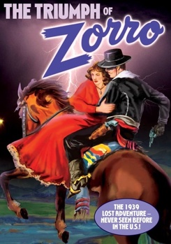 DVD The Triumph of Zorro Book