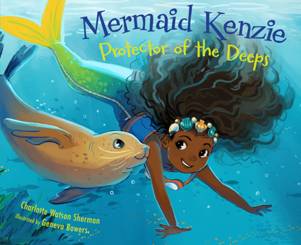 Hardcover Mermaid Kenzie: Protector of the Deeps Book