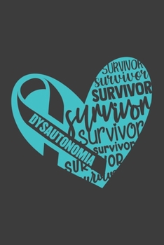 Writing About My Health Journey with Dysautonomia: College Ruled Notebook (Heart Survivor Turquoise Awareness Ribbon Cover)