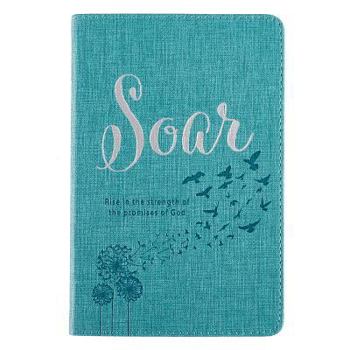 Leather Bound Lux-Leather Soar Promise Bk Book