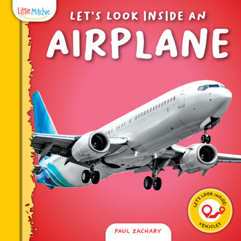 Hardcover Let's Look Inside an Airplane Book