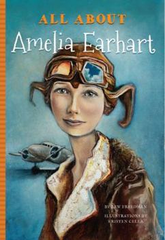 Paperback All about Amelia Earhart Book