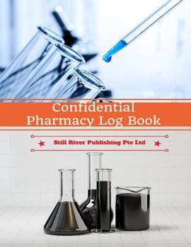 Paperback Confidential Pharmacy Log Book