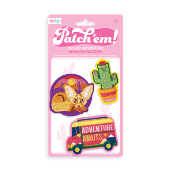 Unknown Binding Patch Em Iron on Patch - Deser Book