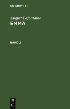 Hardcover August Lafontaine: Emma. Band 2 [German] Book