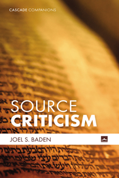 Paperback Source Criticism Book