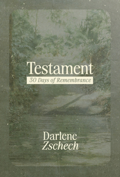 Hardcover Testament: 30 Days of Remembrance Book