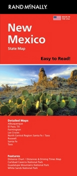 Loose Leaf Rand McNally Easy to Read: New Mexico State Map Book