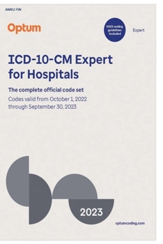 Paperback 2023 ICD-10-CM Expert for Hospitals Book