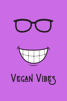 Vegan Vibes : Great Gift for Your Vegan Coworker Colleague School Friend Notebook Notepad - Pink : A Vegan Notebook/Notepad for Your Favorite Colleague Coworker School Friend