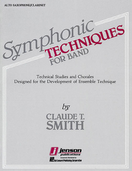 Paperback Symphonic Techniques for Band: Eb Alto Sax & Eb Alto Clarinet Book