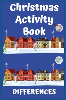 Paperback Christmas Activity Book: Differences Book