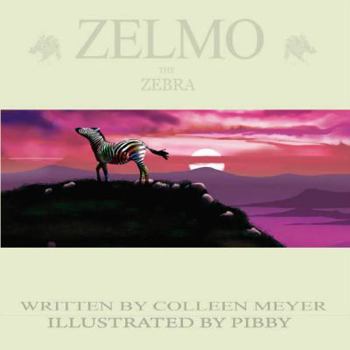 Hardcover Zelmo the Zebra Book