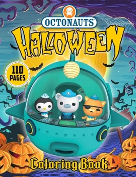 Paperback Octonauts Halloween Coloring Book: 55 High Quality Illustrations Book